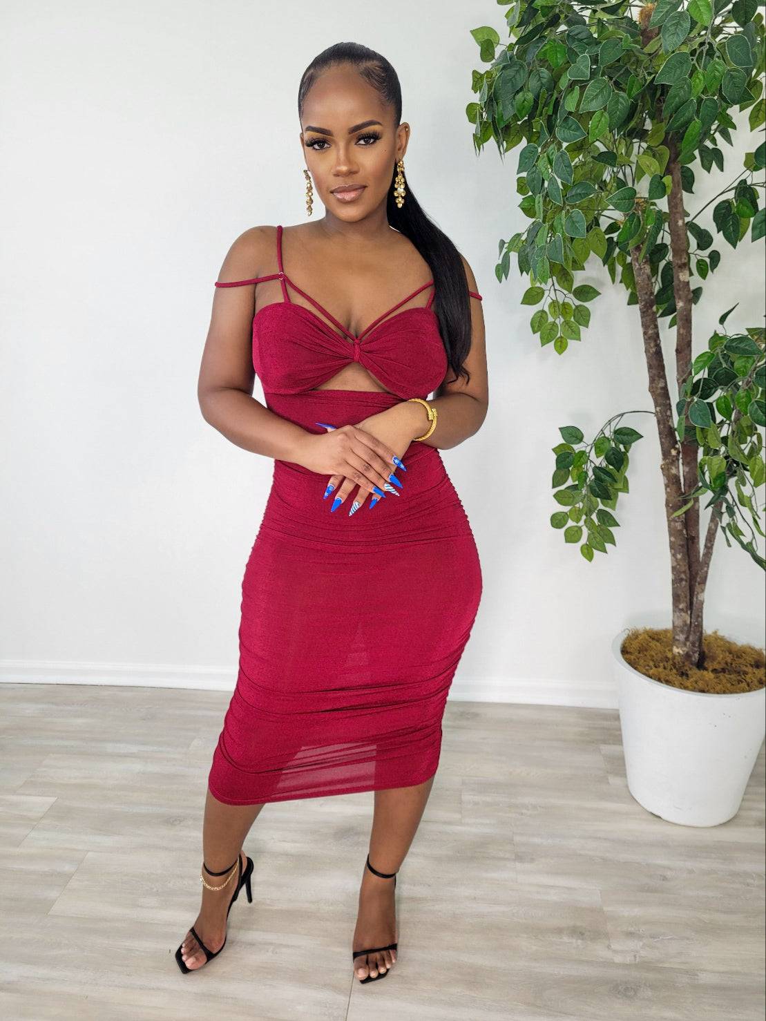 Idoni Midi (Burgundy)