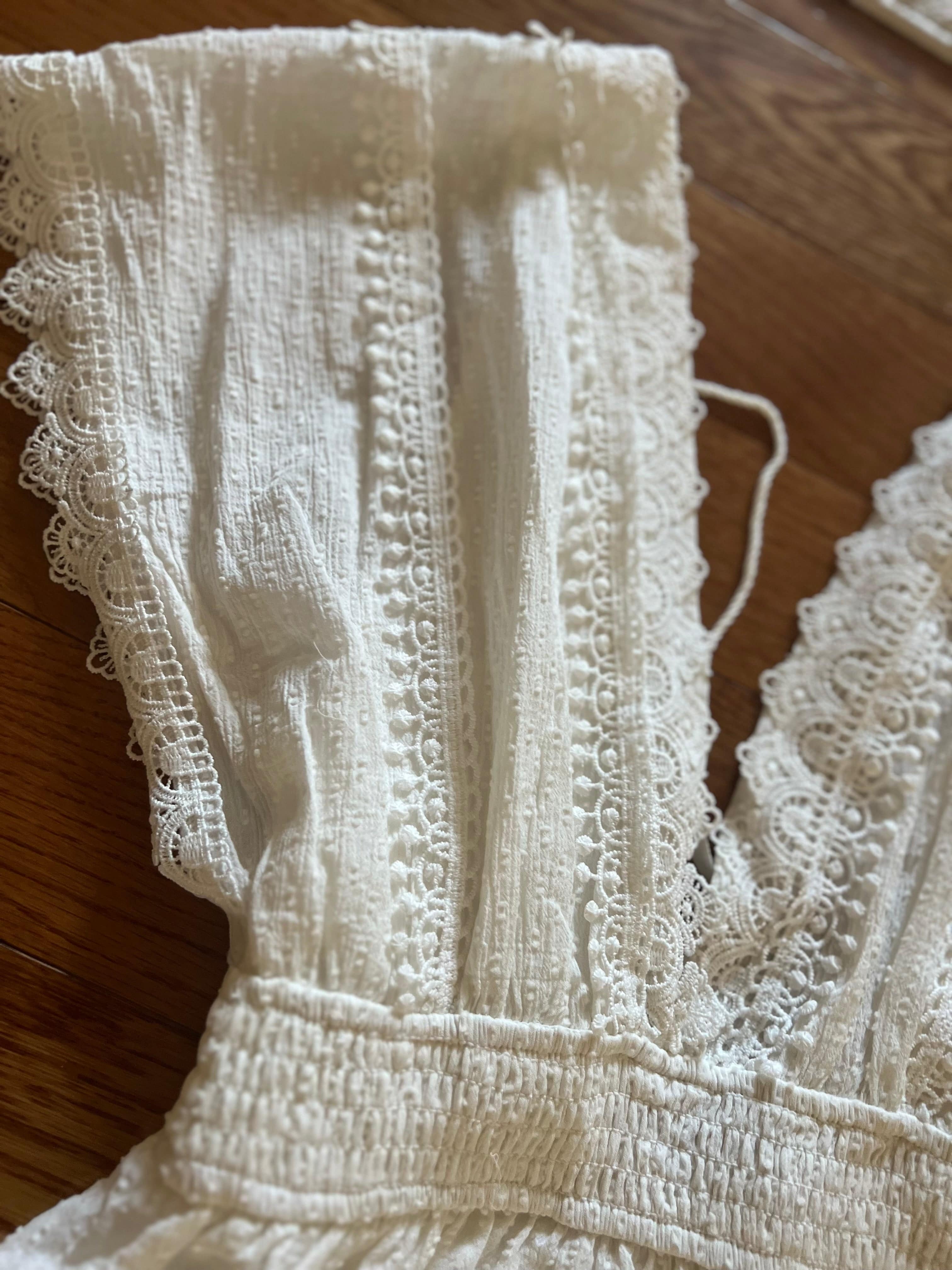 CLASSIC CUTIE MINI DRESS (WHITE)