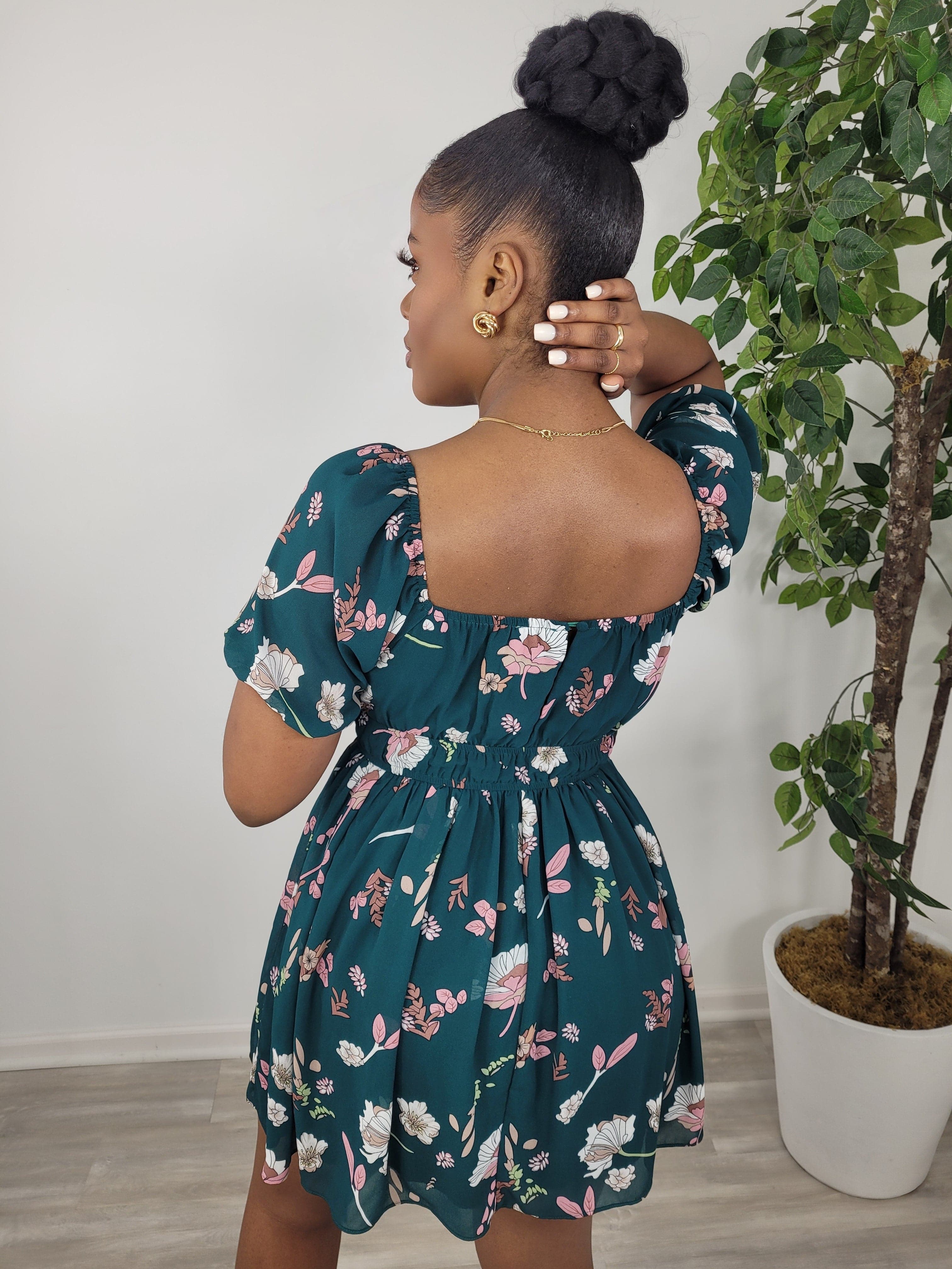 Beautiful Day Balloon Sleeve Mini (green)