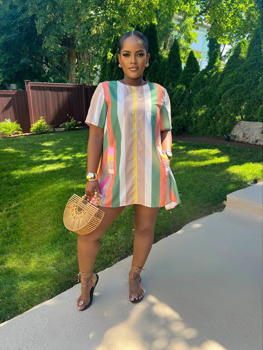 EMA SHORT AND SWEET MINI DRESS