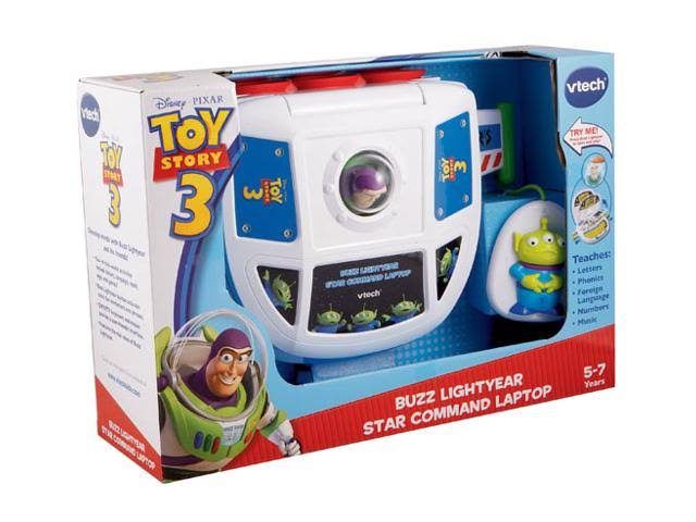 Vtech Toy Story 3 Buzz Lightyear Star Command Laptop, Multicolor ...