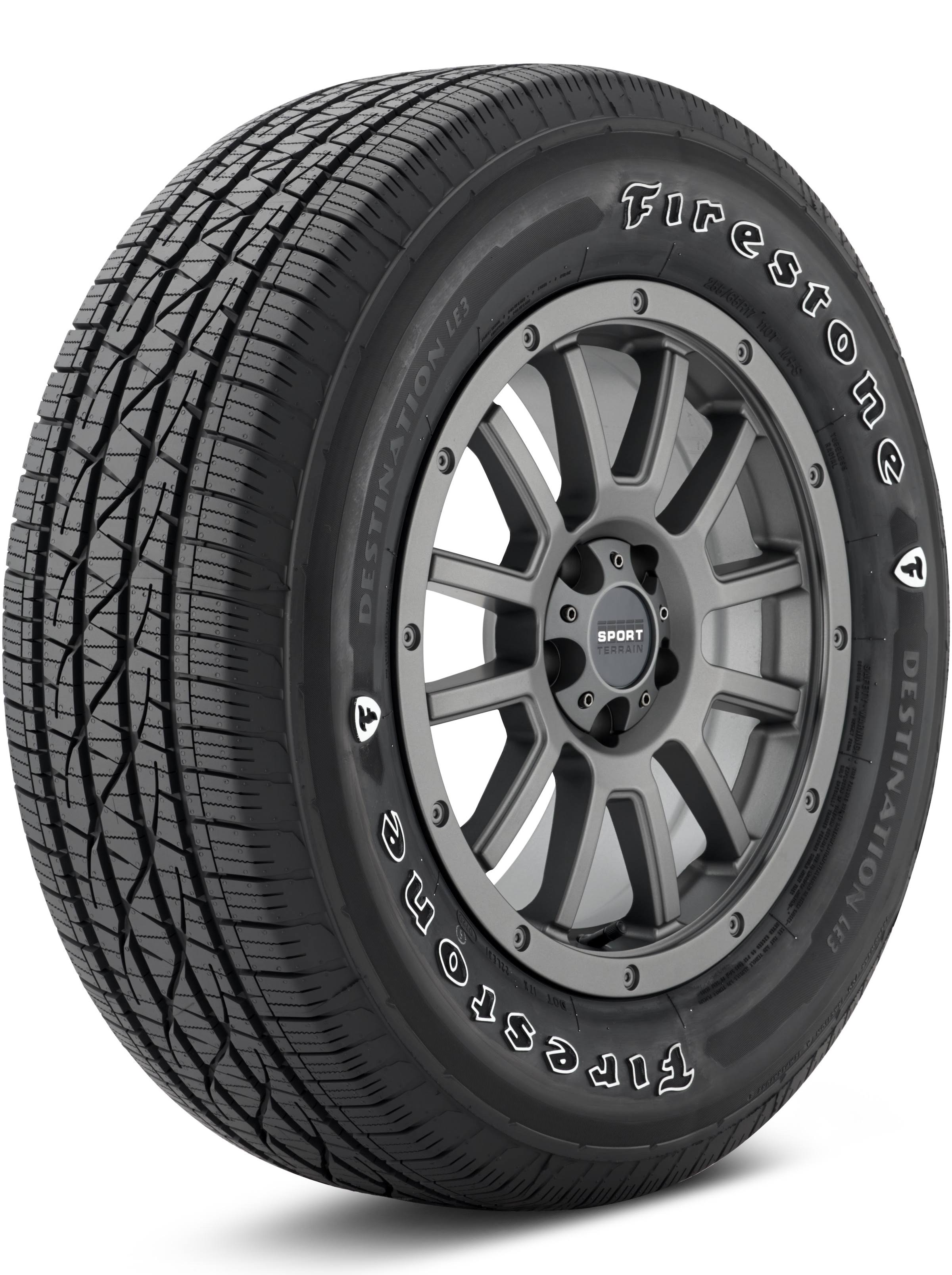 Firestone Destination LE3 265/70R16 SL Highway Tire - Revivalcandy