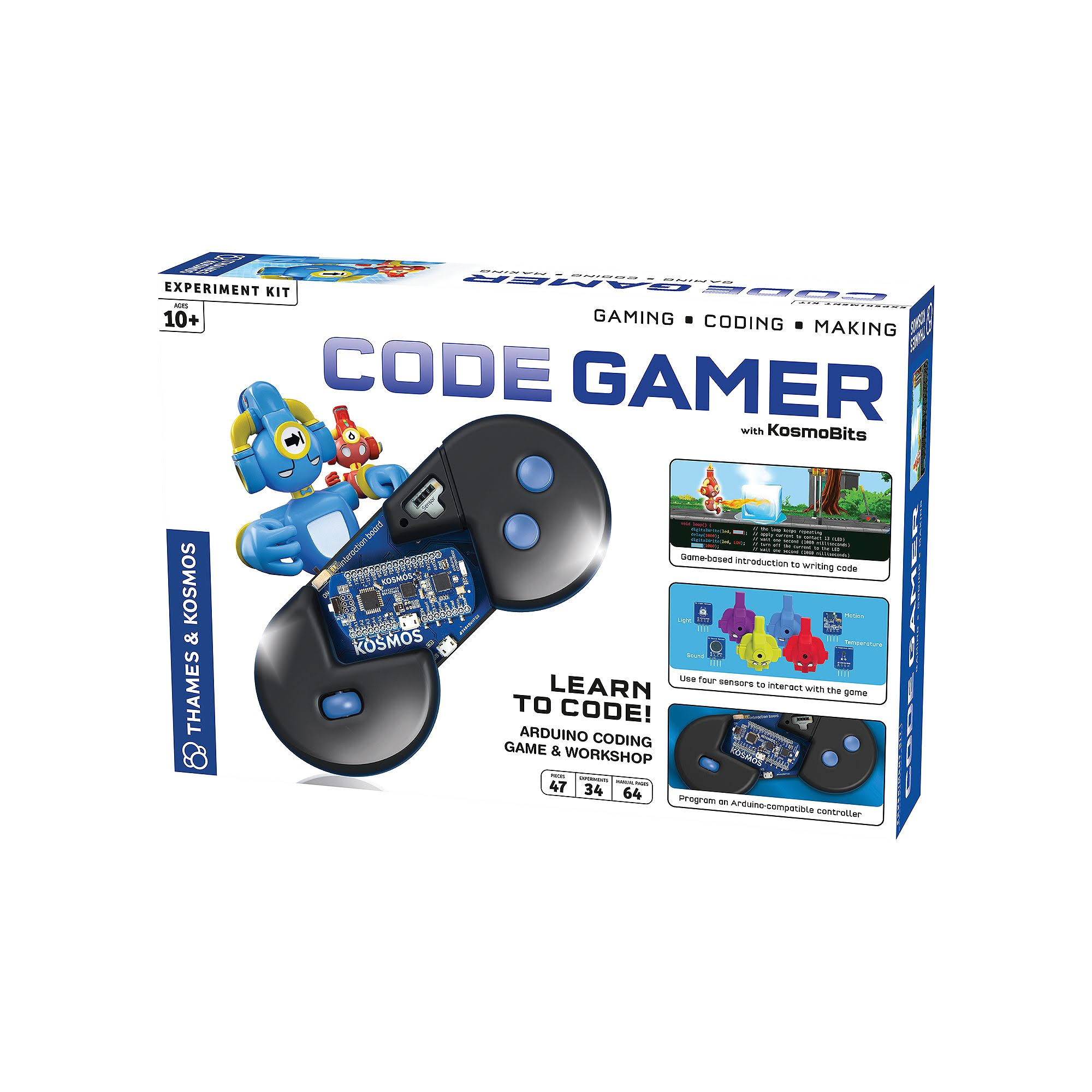 Thames u0026 Kosmos Code Gamer: Arduino Coding Game and Workshop - Lorphan