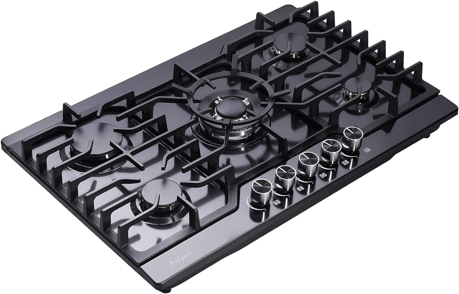 Cooktops 30 Inch Gas Cooktop, 5 Burners Builtin Gas Stove Top