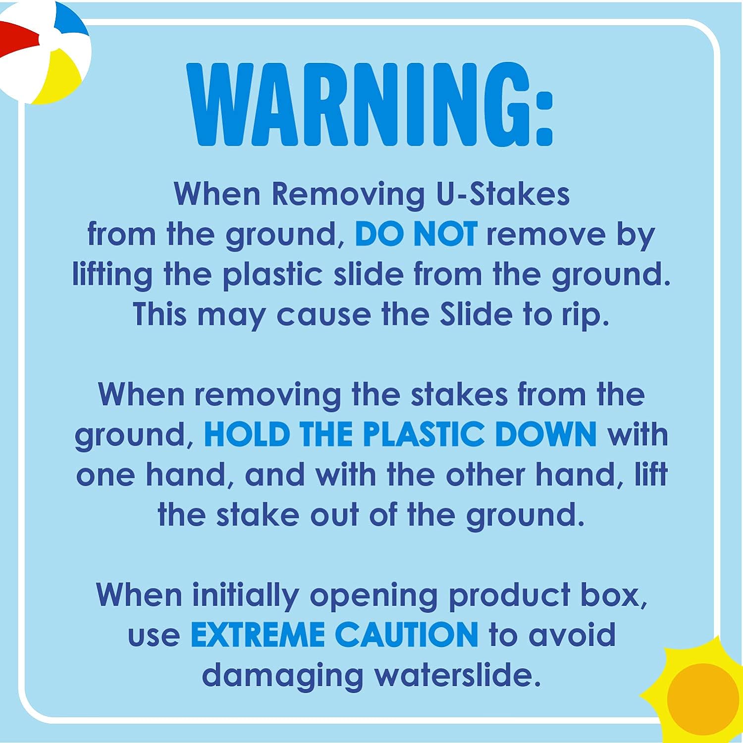 Backyard Blast 30 Waterslide With Splash Zone Easy To Setup