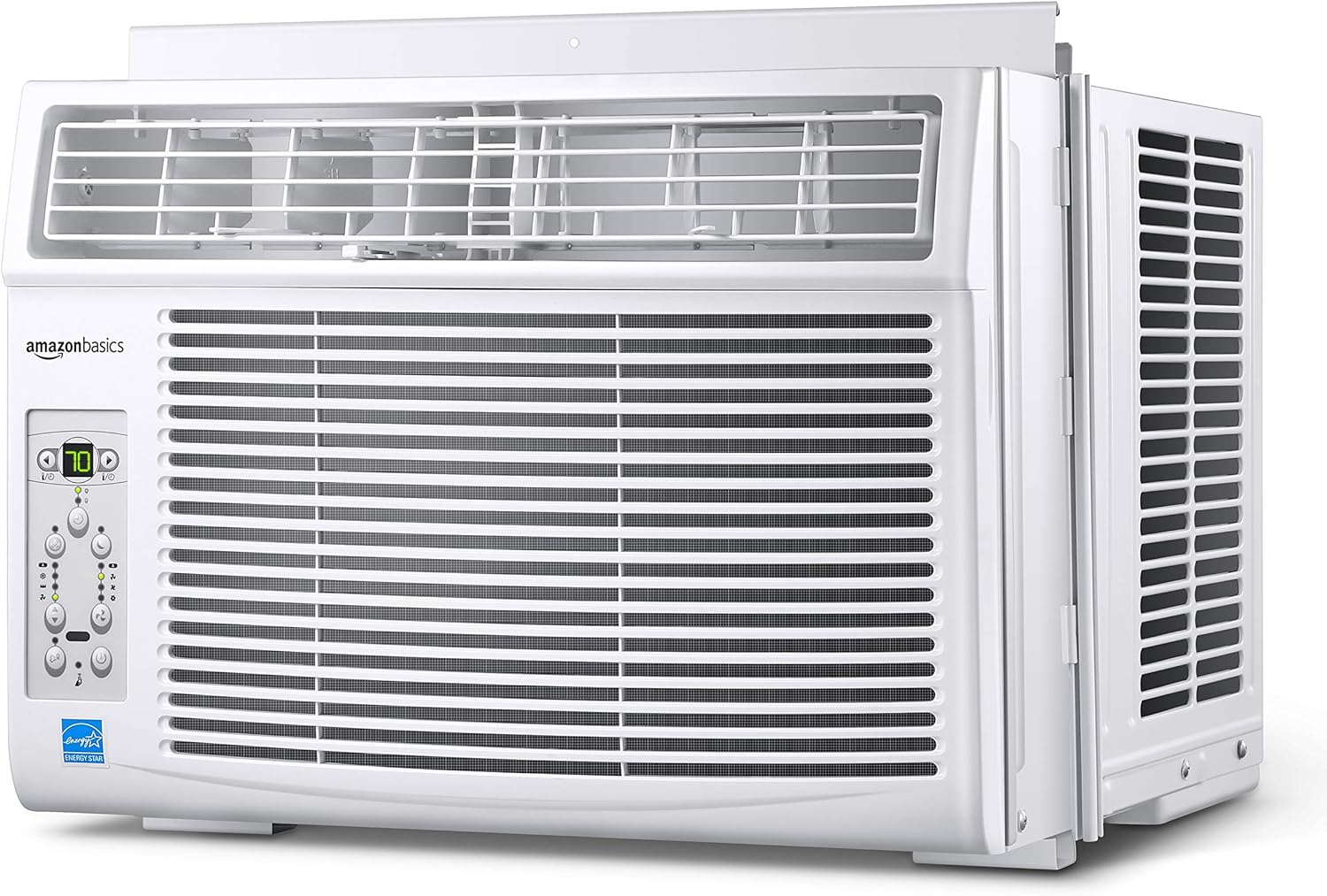Amazon Basics WindowMounted Air Conditioner with Remote Cools 550