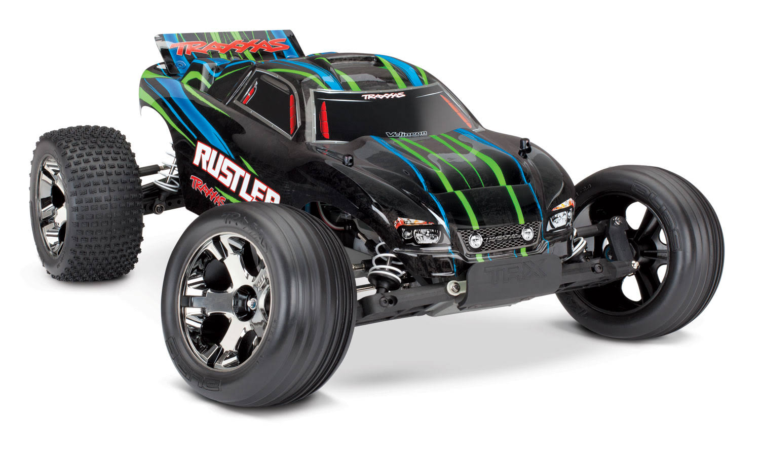 Traxxas Rustler VXL - Green - Revivalcandy