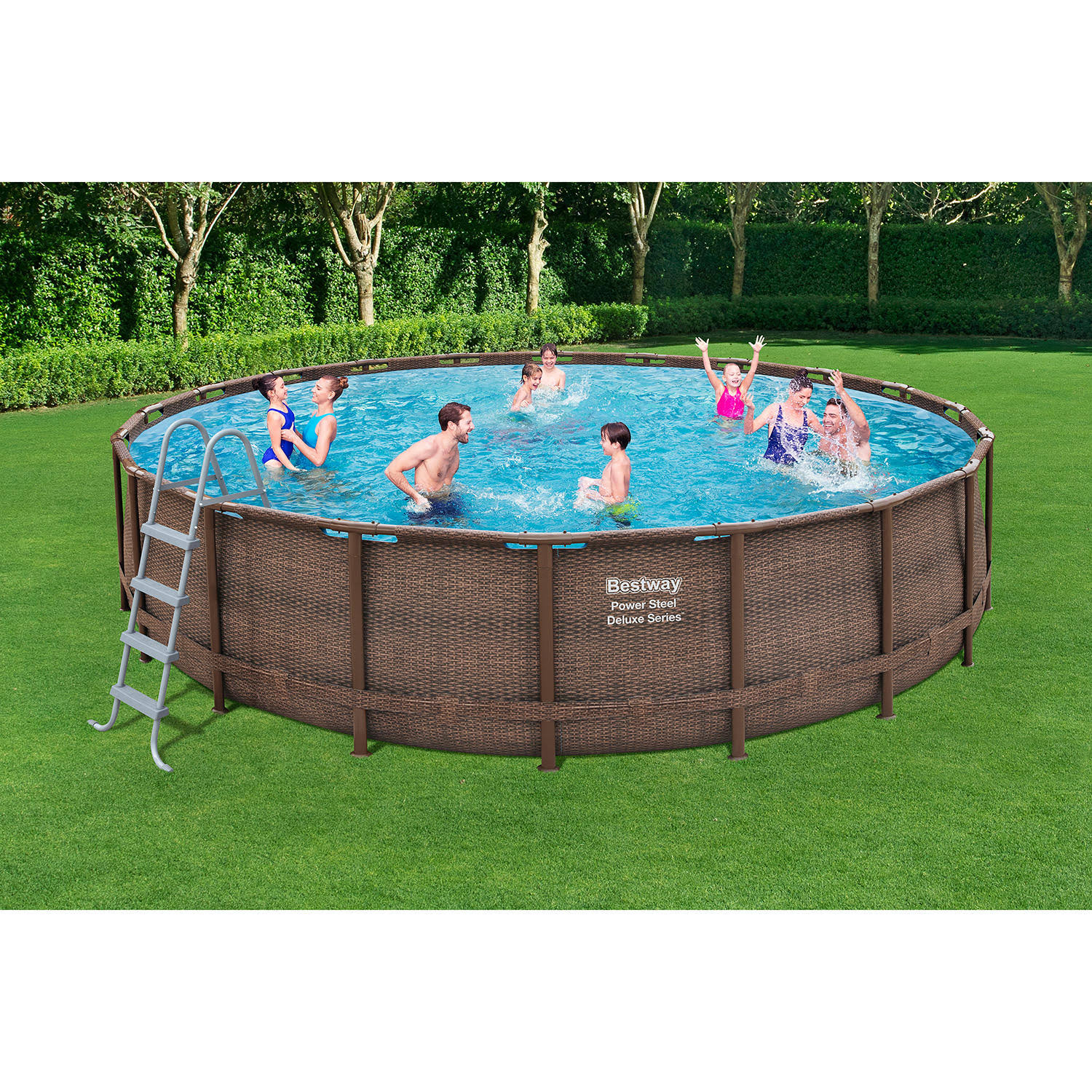 Bestway Power Steel Deluxe Series 20 X 48 Pool Set