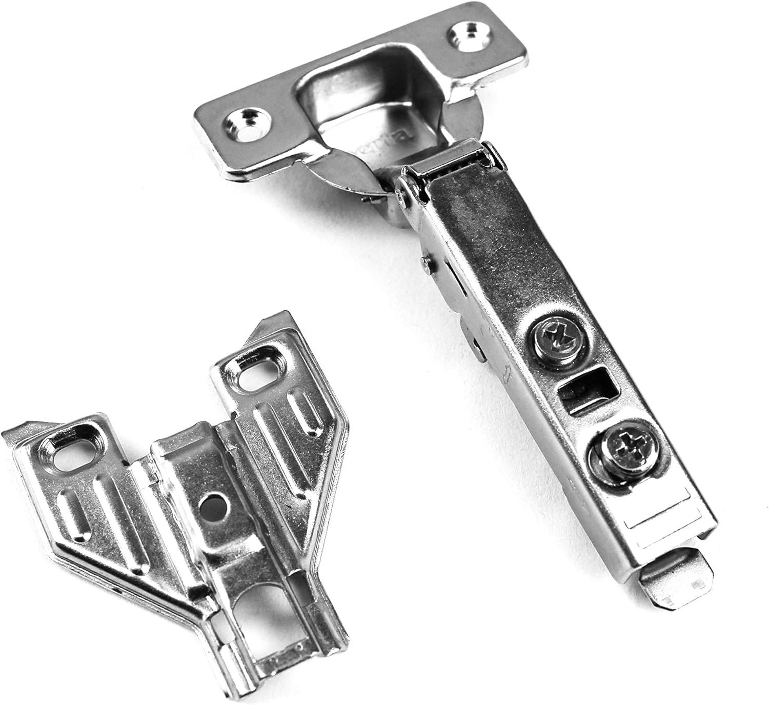 Berta 20-Pack Full Overlay Face Frame Soft-Close European Hinges, 110