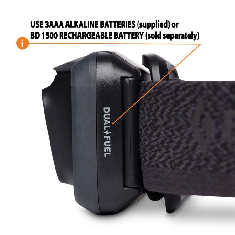 Black Diamond Cosmo 350 Lumen Headlamp Graphite