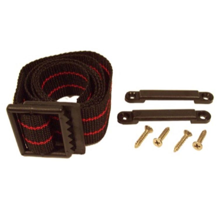 Waterline Battery Box Strap Down Kit
