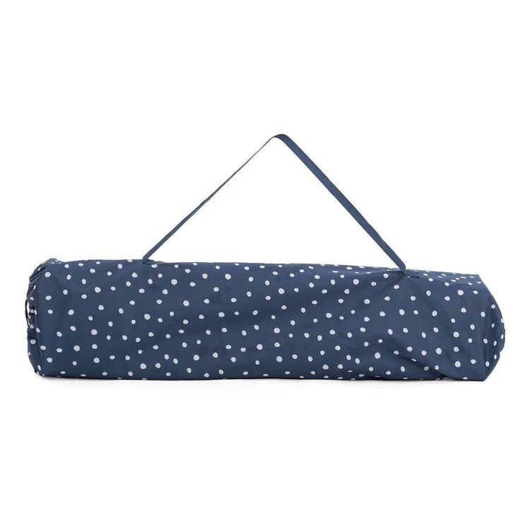 Spinifex Youth Dot Moon Chair Navy & Blue Dot
