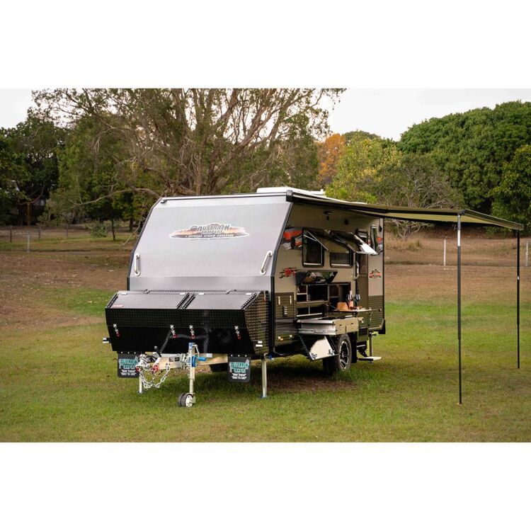 Austrack Gibb 16 Series 3 Hybrid Camper Grey