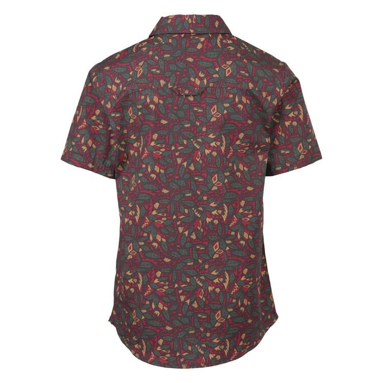 Trip In A Van Kids Pattern Shirt Abstract Leaves Aop