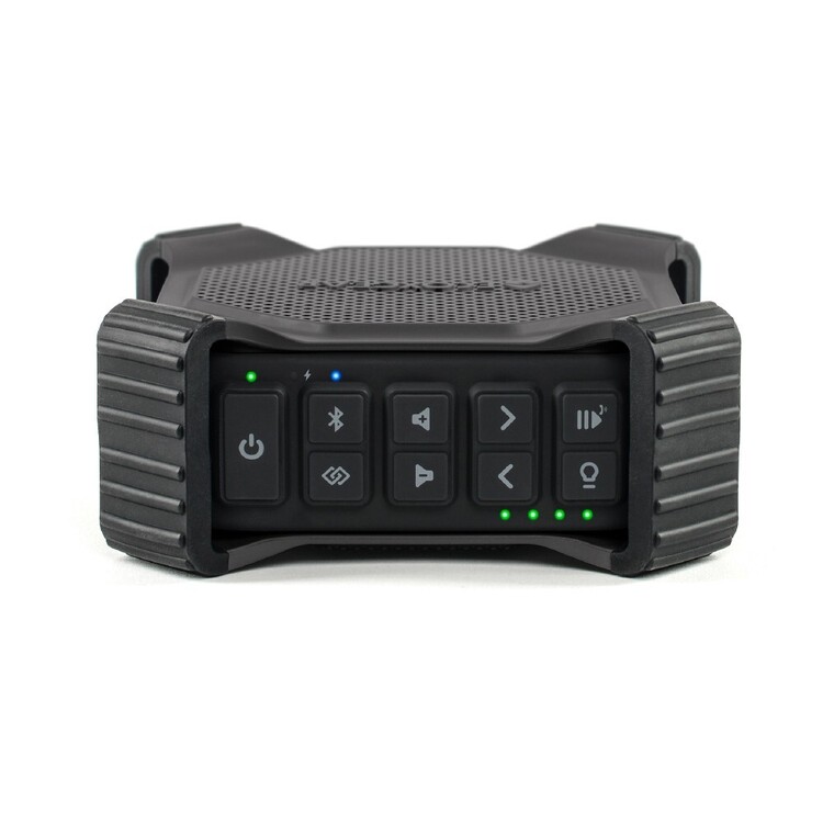 ECOXGEAR Eco Edge+ Rugged Portable Bluetooth Speaker Grey