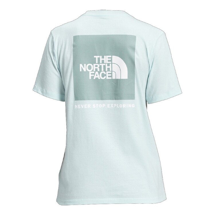 The North Face Women's Box NSE Short Sleeve Tee Skylight Blue