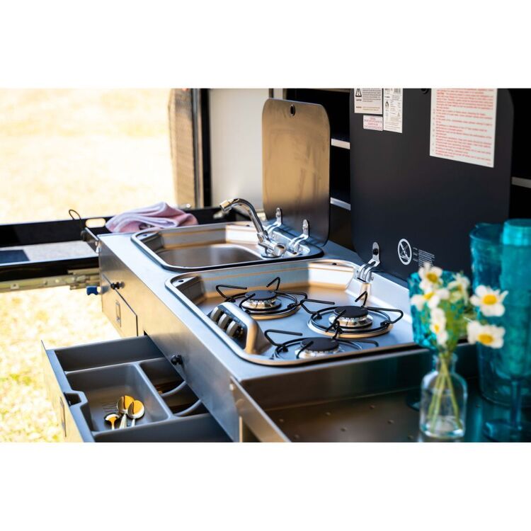 Austrack Talawana X15 Series 3 Hybrid Camper Grey