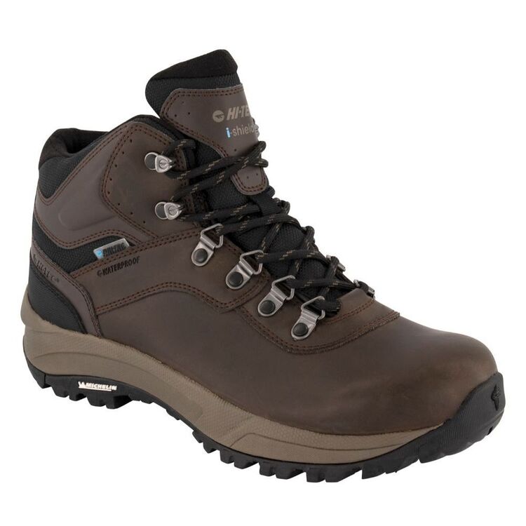 Hi-Tec Men's Altitude VI I Waterproof Mid Hiking Boots Dark Chocolate & Dark Taupe