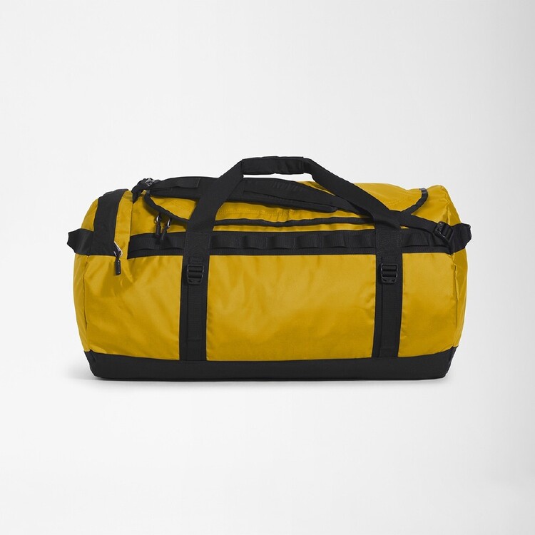 The North Face Large Base Camp Duffel Gold & Black 95 L