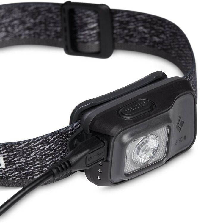 Black Diamond Astro 300 Lumen Rechargeable Headlamp Graphite