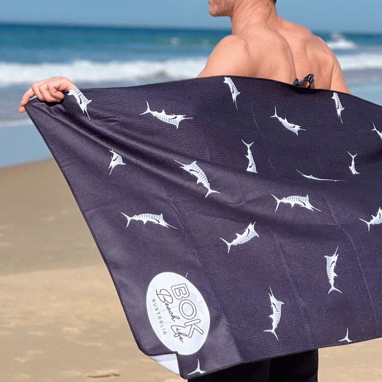 Bok Beach Life Sand Free Beach Towel Big Catch