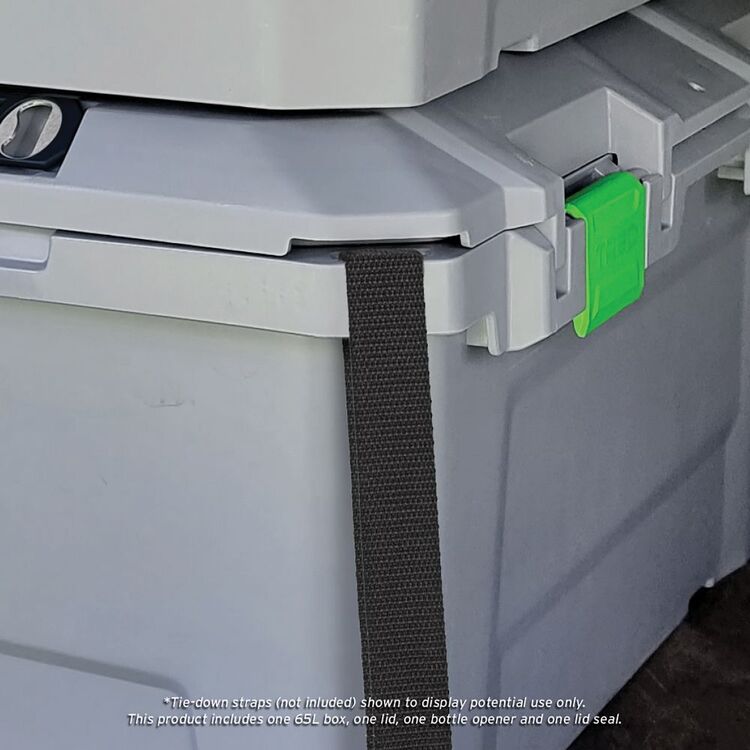 TRED 50-40 Shallow Storage Box 25L Grey 25 L