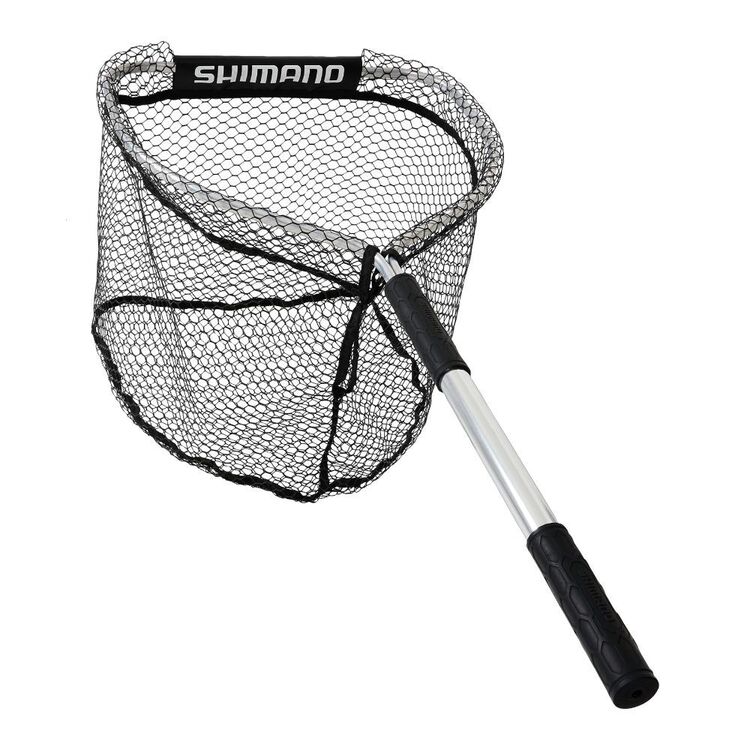 Shimano Wide Mesh 500 Large Landing Net Black Large