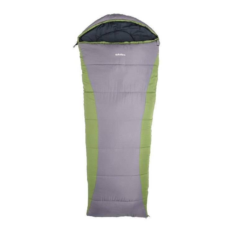 Spinifex Darling 0&deg; Sleeping Bag Grey/Green Green & Grey