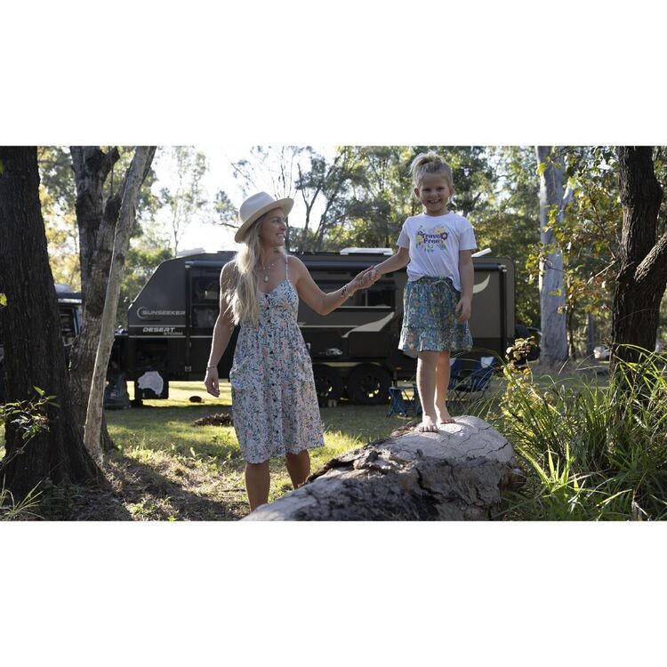 Trip In A Van Women's Beach Dress Summer Bloom