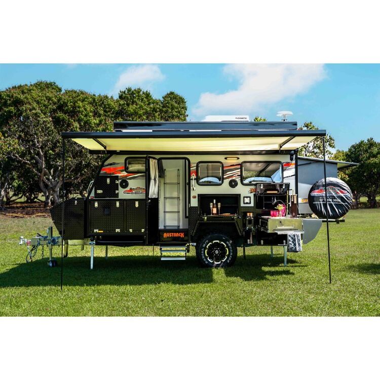 Austrack Tanami X13B Series 3 Hybrid Camper Grey