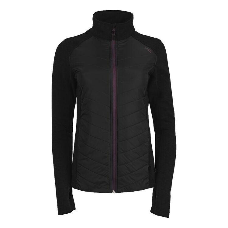 XTM Women's Back Country Hybrid Puffer Jacket Black