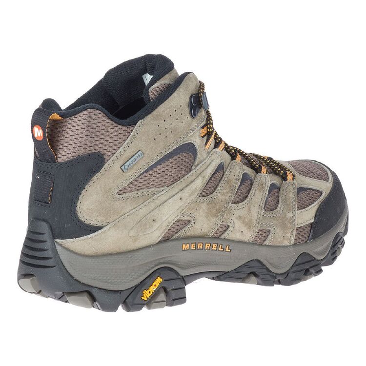 Merrell Men's Moab 3 Gore-Tex Mid Hiking Boots Walnut