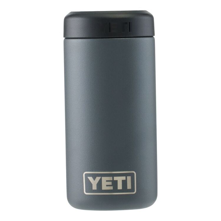 YETI 250mL Grey Colster Slim Can Cooler Grey 250 mL