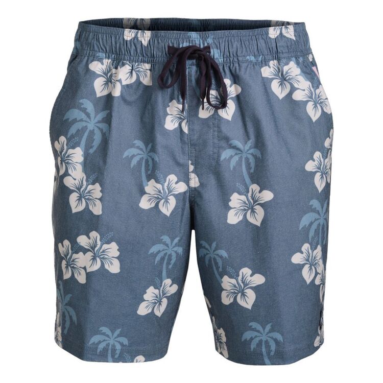 Body Glove Men's Island Volley Shorts Faded Black