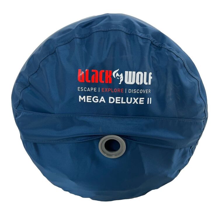 BlackWolf Hexatherm Mega Deluxe II Double Mattress Black Double