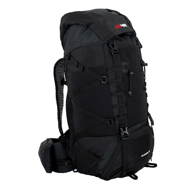 BlackWolf 75L Nankeen Hike Pack Jet Black 75 L