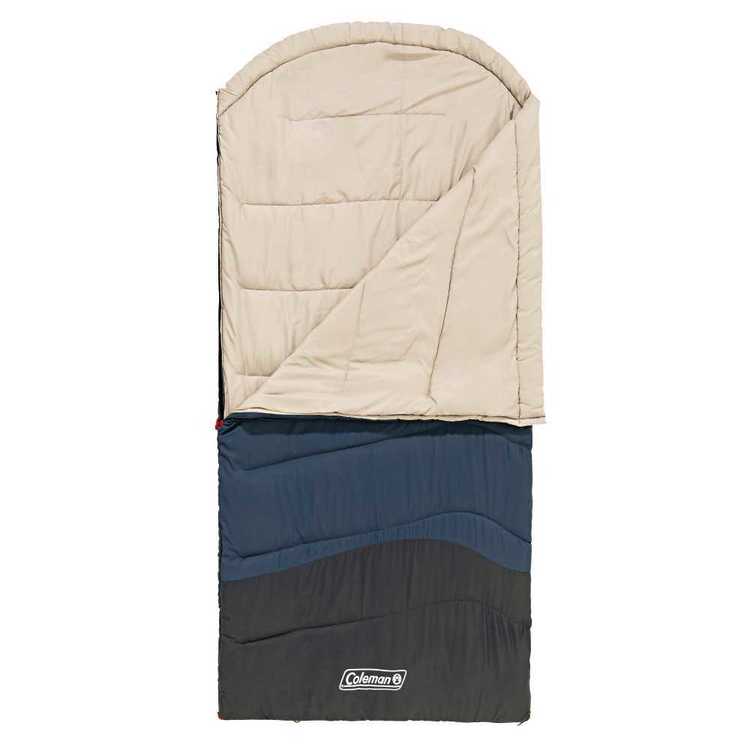 Coleman Mudgee Tall -3&deg; Sleeping Bag Navy Blue & Grey