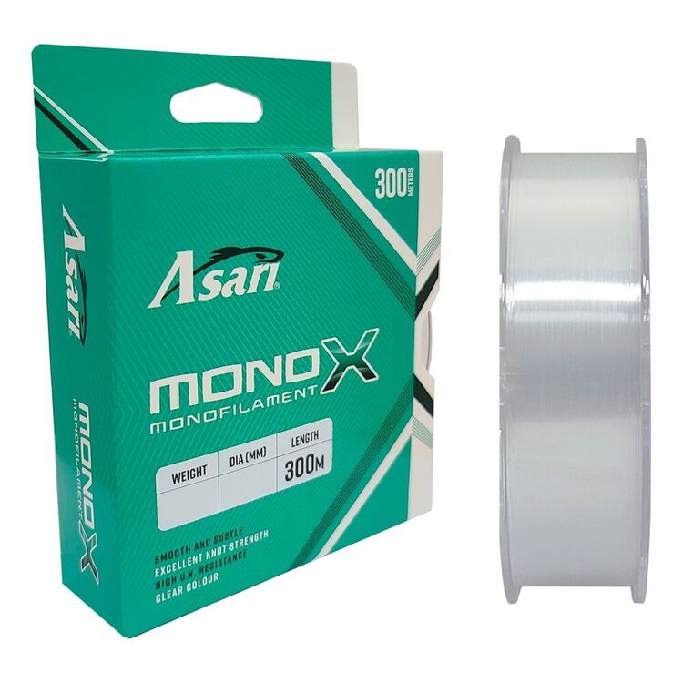 Asari Mono Fishing Line 300M Clear