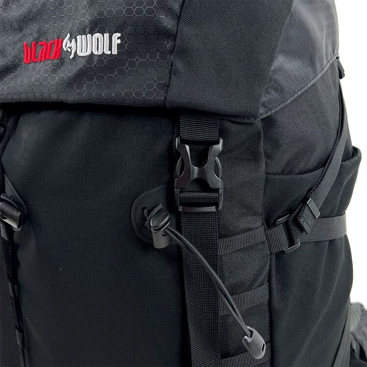 BlackWolf 75L Nankeen Hike Pack Jet Black 75 L