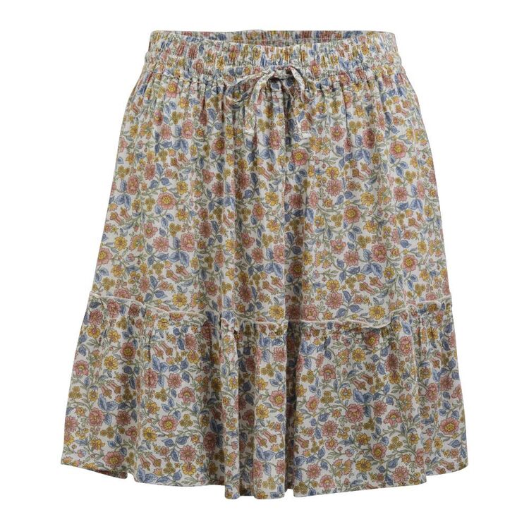 Cape Women's Trip In A Van Short Skirt Boho Bloom
