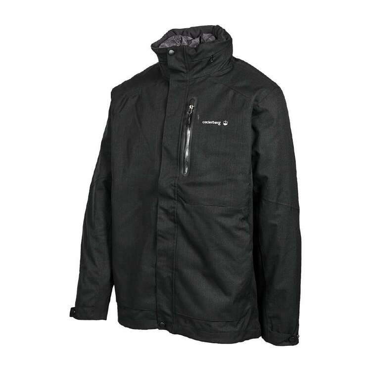 Cederberg Men's Tyrol 3 In 1 Jacket Black & Grey