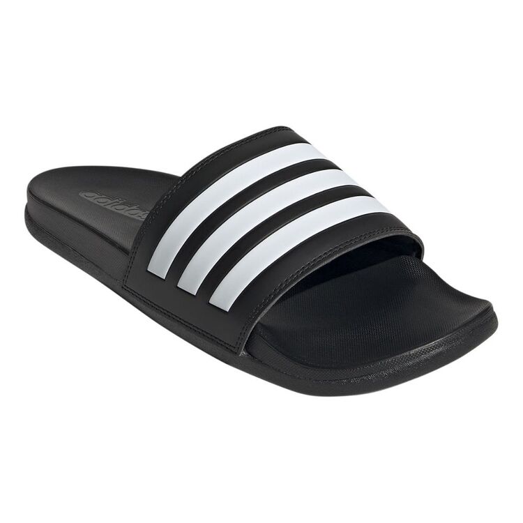 adidas Unisex Adilette Comfort Slides Black & White