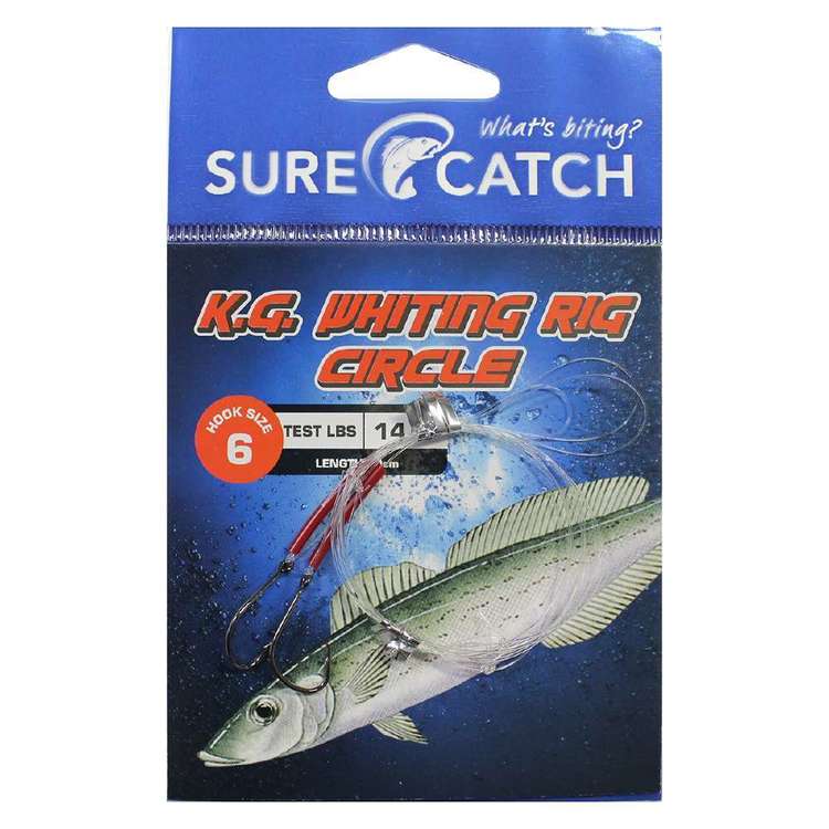 SureCatch George Whiting Rig Circle #4 Blue 4
