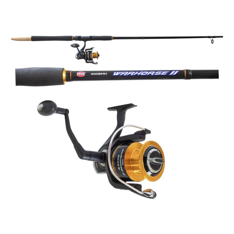 Penn Warhorse II 12' 2pc 8-12kg 9500 Surf Combo