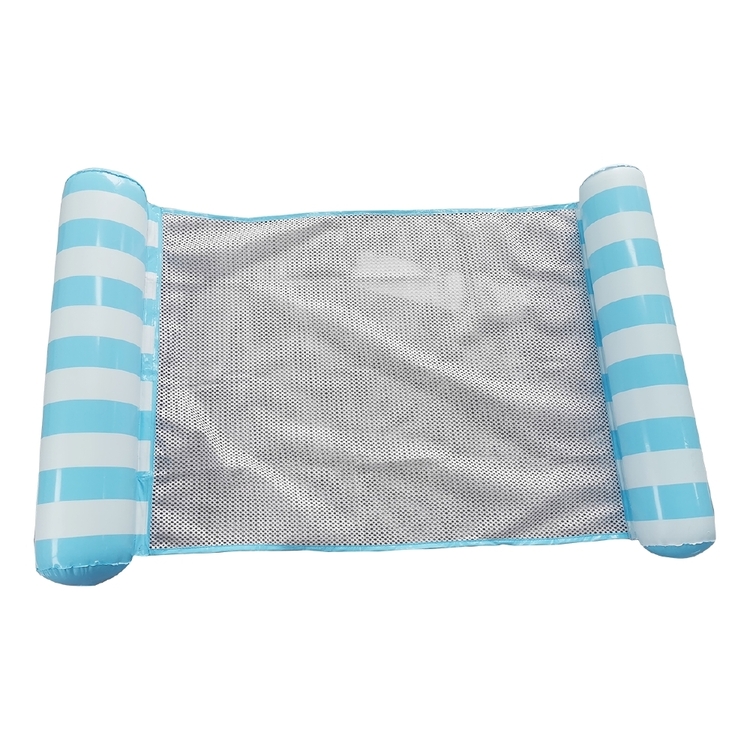 We Love Summer Inflatable Water Hammock Blue