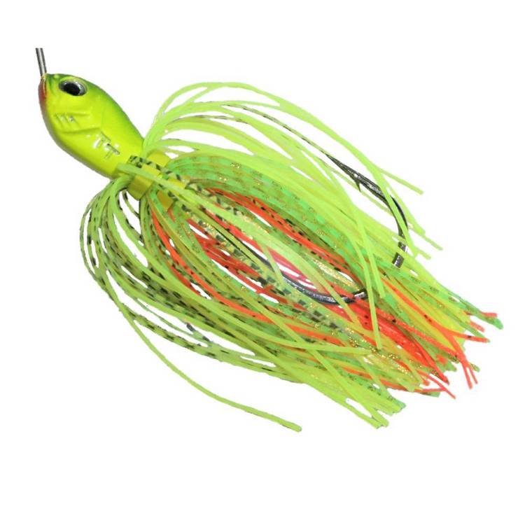 Tackle Tactics Tornado Tandem Spinnerbait Lure Fire Tiger 1 / 2 oz