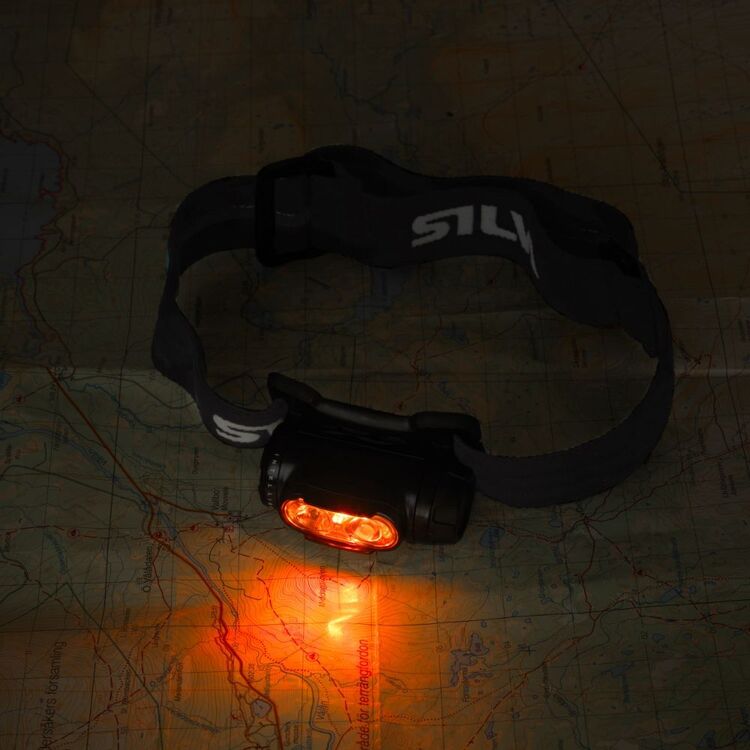 The Silva Explore 4RC 400 Lumen Rechargable Headlamp Black 400 Lumens