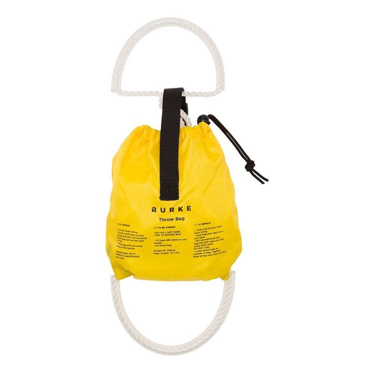 Burke Marine Throw Bag Yellow