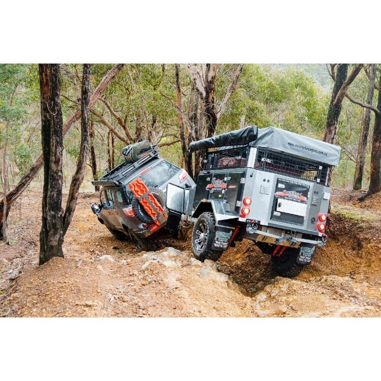 Austrack Simpson X Rooftop Camper Trailer Grey