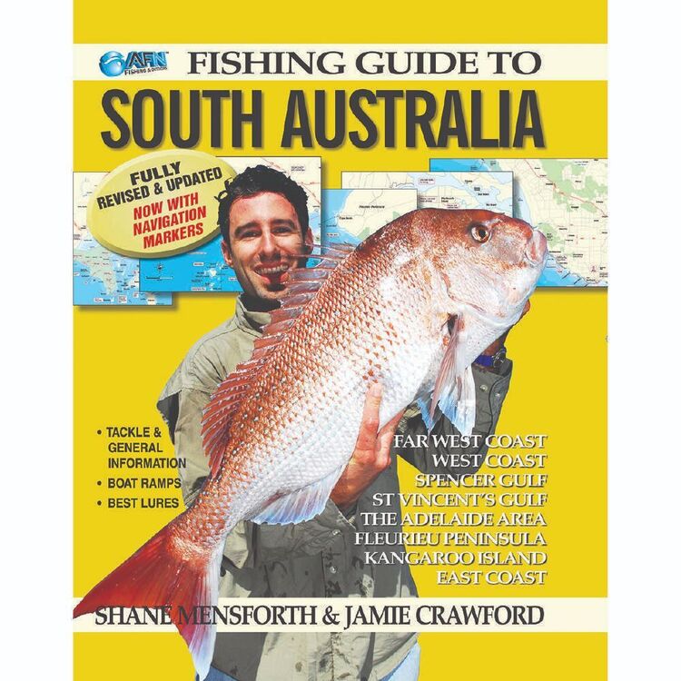 AFN Fishing Atlas South Australia White